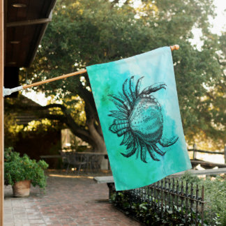 Beach Crab (Sea Life) (Underwater Ocean Creature) House Flag