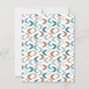 Beach Crescents Note Card