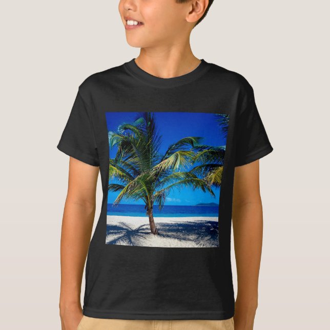 Beach Croix Us Virgin Islands T-Shirt (Front)