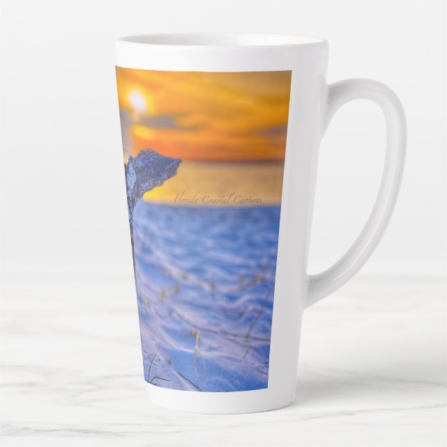 Beach cross coffee mug (Right)