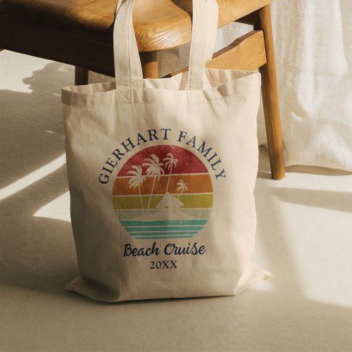 Beach Cruise Family Reunion Mom Matching Tote Bag