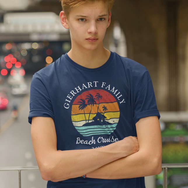 Beach Cruise Family Reunion Son Matching Tri-Blend Shirt (Creator Uploaded)