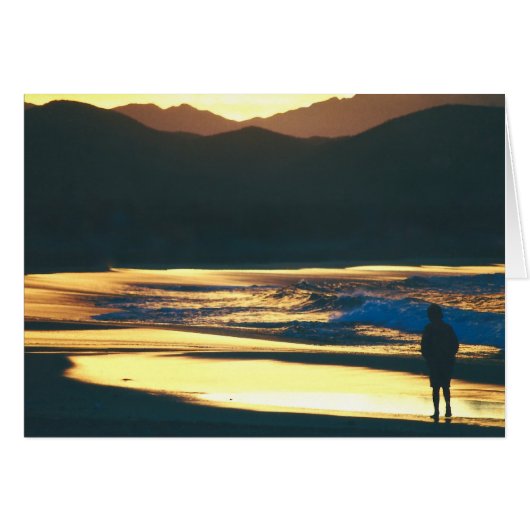 Beach Dawn Cards (Front Horizontal)