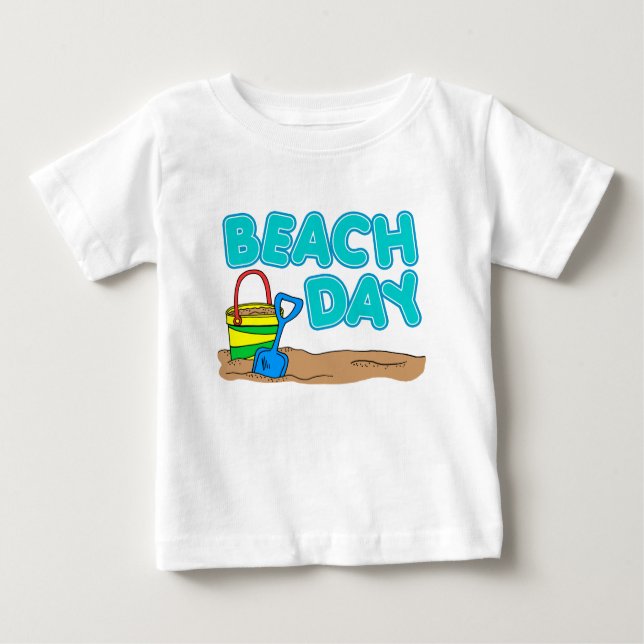 Beach Day Baby T-Shirt (Front)