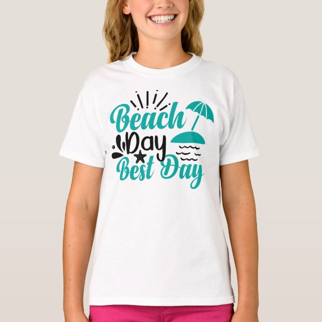 Beach Day Best Day-68634 T-Shirt (Front)