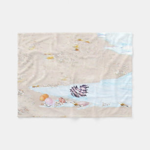 Beach Day Fleece Blanket