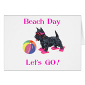 Beach Day Scottie Dog (Front Horizontal)