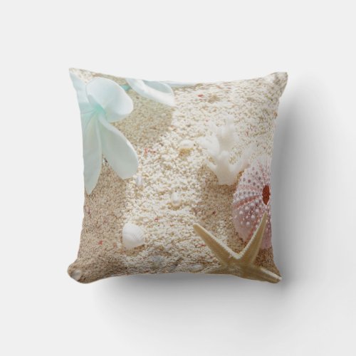 Beach Day Throw Pillow