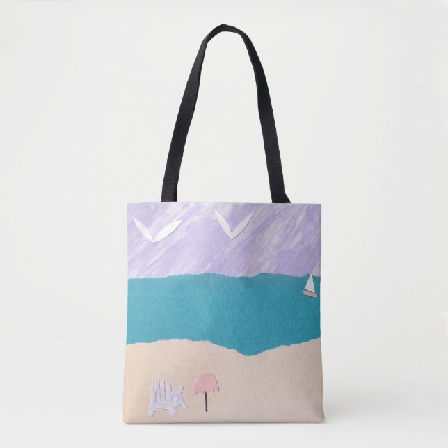 Beach Day Tote Bag (Front)
