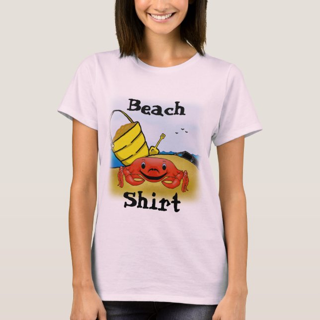 Beach Day Women's Basic T-Shirt (Front)