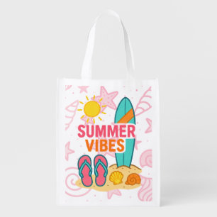 Beach Days Ahead Grocery Bag
