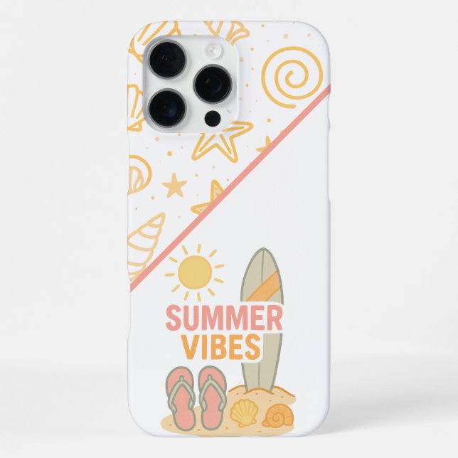Beach Days Ahead iPhone Case (Back)