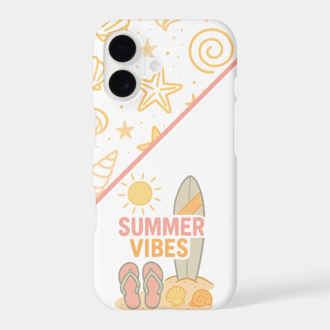 Beach Days Ahead iPhone Case (Back)
