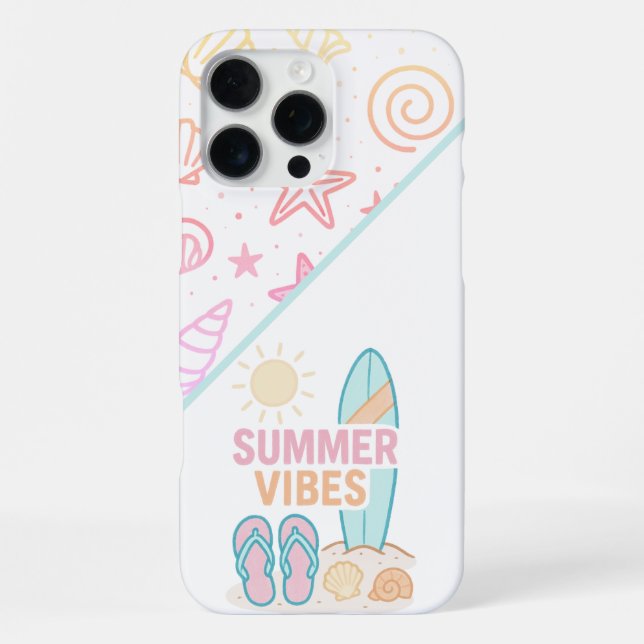 Beach Days Ahead iPhone Case (Back)