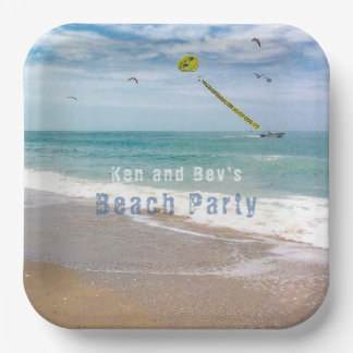 Beach Days Beach Party Paper Plates