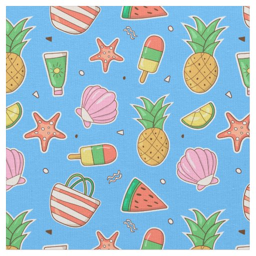 Beach Days Fabric