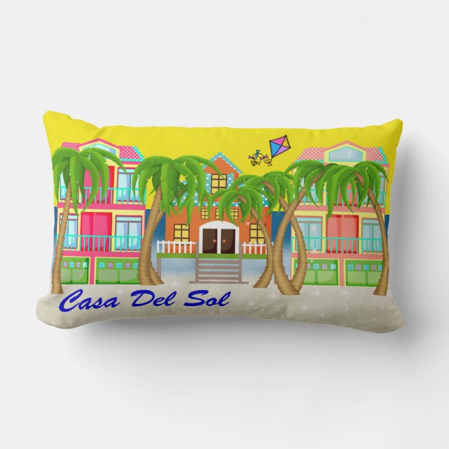 Beach Decor Pillow - SRF (Front)