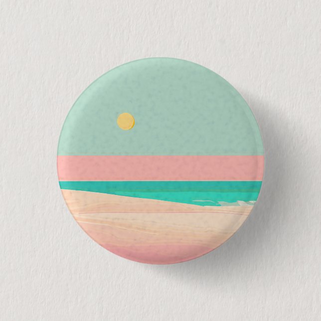 Beach design  button (Front)