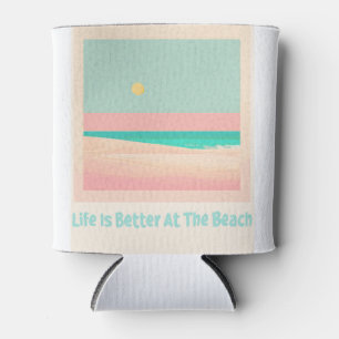 Beach design can cooler