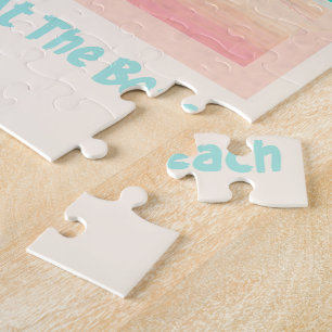 Beach design jigsaw puzzle