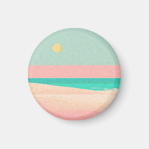Beach design  magnet