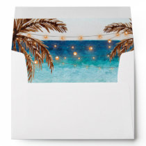 beach design with palm trees lined envelopes beach design with palm trees lined envelopes