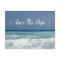 Beach Destination Modern Save the Date Postcards