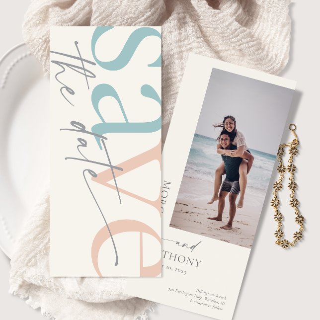 Beach Destination Photo Save The Date (Creator Uploaded)