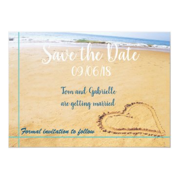 Beach Destination Save the Date FULLY CUSTOMISABLE Card Beach Destination Save the Date FULLY CUSTOMISABLE Card