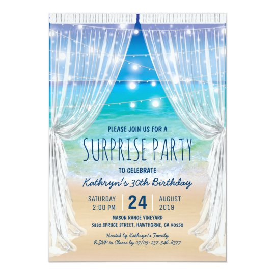 Destination Birthday Party Invitations 5