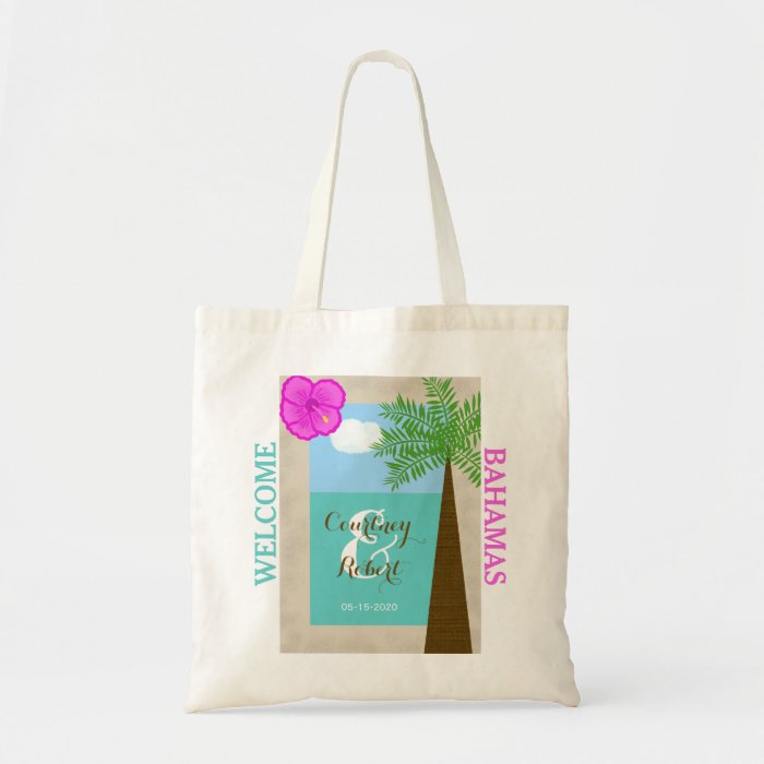Beach Destination Wedding Bags Zazzle