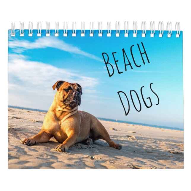 Beach Dogs Calendar (Cover)