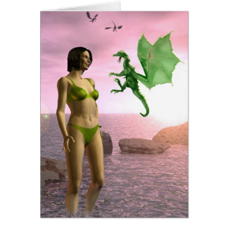 Beach Dragon Cards