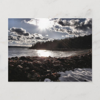 Beach Drama Postcard