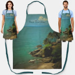 Beach Dream 0026 Apron<br><div class="desc">Painting “Beach Dream 0026” Collection Whether you are cooking at home, hosting a summer BBQ, or creating arts & crafts- do so in style with our fully customizable aprons which will definitely make a great impression on your guests. Personalize on the product page or click the "Customize" button for more...</div>