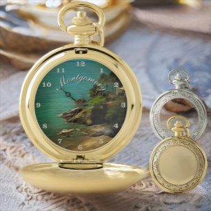 Beach Dream 0026 Pocket Watch