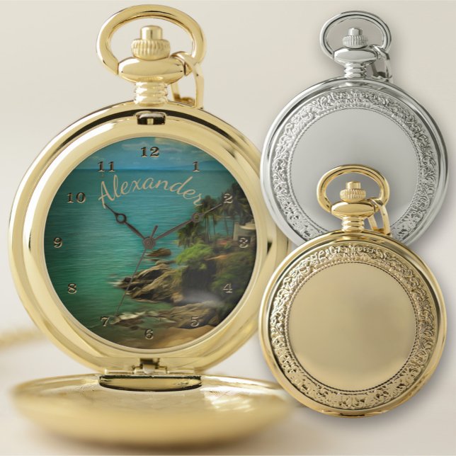Beach Dream 0026 Pocket Watch (Creator Uploaded)