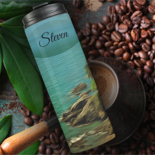 Beach Dream 0026 Thermal Tumbler