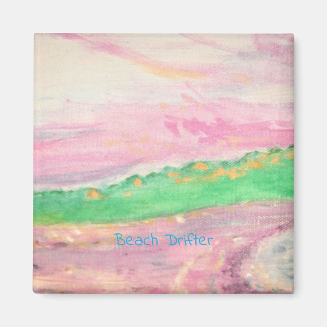 Beach Drifter Magnet (Front)