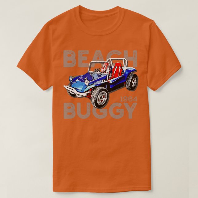 Beach Dune Buggy classic car  T-Shirt (Design Front)