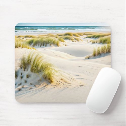 Beach Dune Grass Mouse Pad