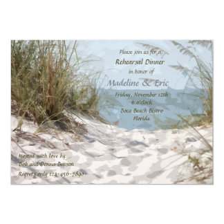 Beach Dunes Invitation