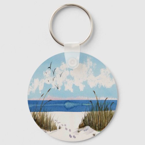 Beach Dunes Key Chain