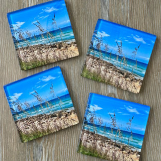 Beach Dunes Ocean Coaster set