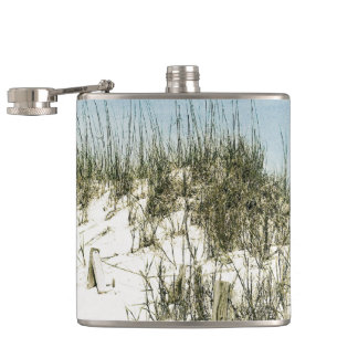 Beach Dunes Sand Fence Flask