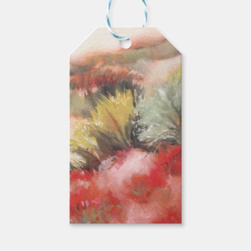 Beach Dunes Sandy Grassy Coastal Landscape Gift Tags