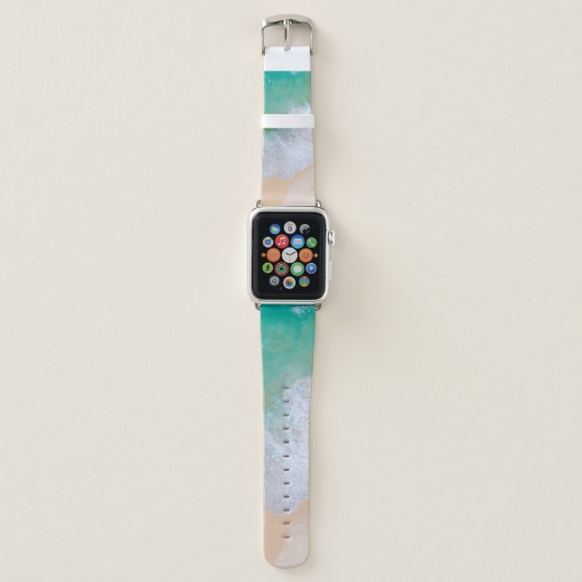 BEACH DURING DAYTIME APPLE WATCH BAND (Front)