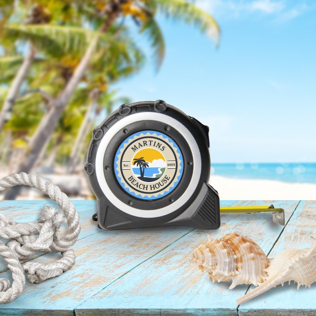 Beach Emblem Tape Measure (Creator Uploaded)