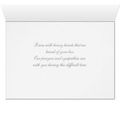 Beach Exit at Sundown - Deepest Sympathy (Inside Horizontal (Bottom))