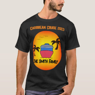 Beach Family Custom Cruise Summer Vacation T-Shirt